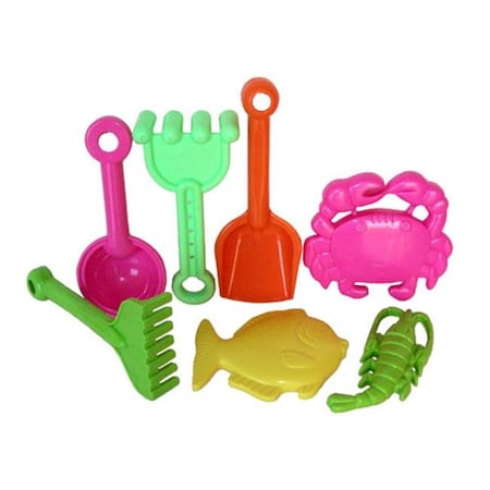 Sunshine Trading Sunshine Trading BT-23 Tool Sand Toy - 7 Piece Set BT-23